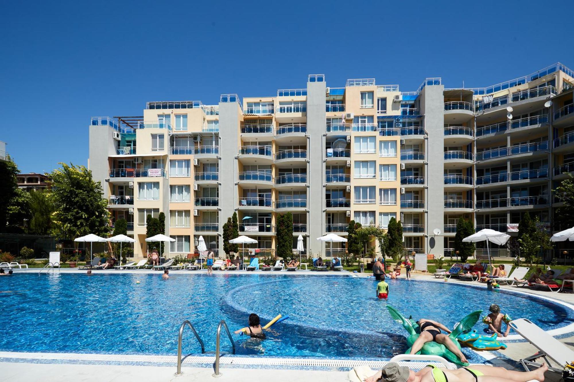 Luxury First Line Apartment With Pool By The Sea Несебир Екстер'єр фото